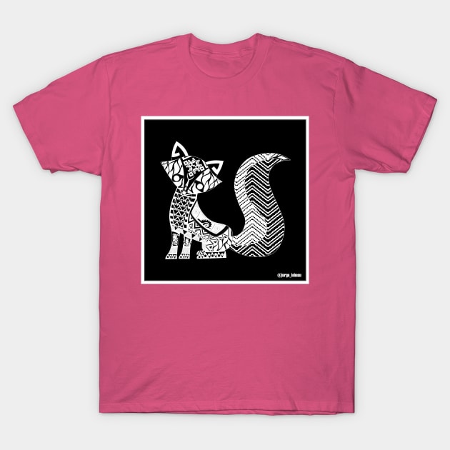 Mr Fox ecopop T-Shirt by jorge_lebeau